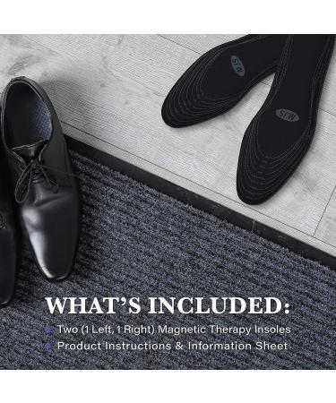 Magnetic Therapy Shoe Inserts | Unisex | 1 Pair (Men's 7-13, Women's 5-10) - MAGNETJEWELRYSTORE - Buy Online on GoSupps.com