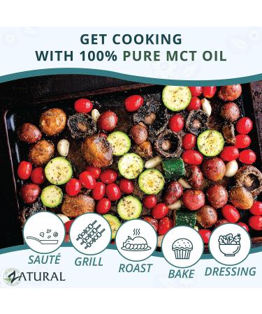 Buy Pure MCT Oil (128 Fl Oz) - Certified Food & Therapeutic Grade No Additives | International Shipping Available - Buy Online on GoSupps.com