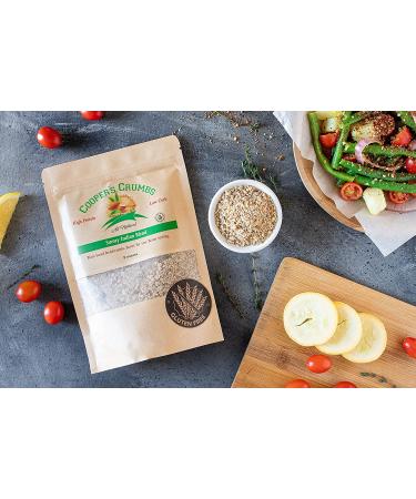 Cooper's Crumbs Gluten Free Low Carb Bread Crumb Alternative - High Protein, Vegan, Kosher, Paleo, Keto (Savory Italian Blend) - Buy Online on GoSupps.com