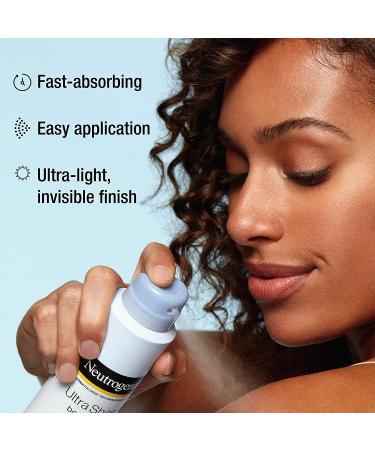 Neutrogena Ultra Sheer SPF 70 Body Mist Sunscreen Spray | Pack of 3 | Lightweight, Non-Greasy, Water Resistant, Oil-Free UVA/UVB Protection - Buy Online on GoSupps.com