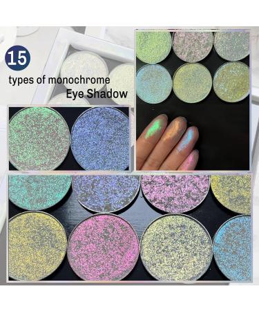 MultiChrome Single Eyeshadow - 100% Vegan Cruelty-Free Long-Lasting Handmade Chameleon Eyeshadow (4g) | Super Smooth & Highly Pigmented - Buy Online on GoSupps.com