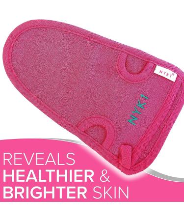 NYK1 Exfoliating Glove - Best Dead Skin Remover for Body Exfoliation - Buy Online on GoSupps.com