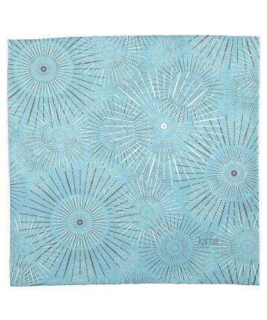 Karma Blue Dandelion Headband for Women - Medium - Stylish Fabric Hair Scarf - Buy Online on GoSupps.com