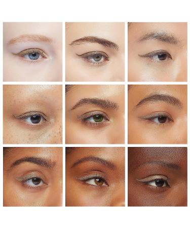 Erinde Liquid Glitter Eyeliner - Metallic Shimmer Eyeshadow Liner Stickers | Sunset Champagne 03 - Buy Online on GoSupps.com
