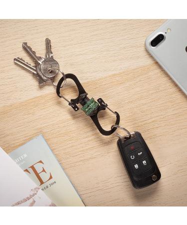 Nite Ize SlideLock 360 Magnetic Locking Dual Carabiner - Olive | Twist-to-Lock Key Holder - Buy Online on GoSupps.com
