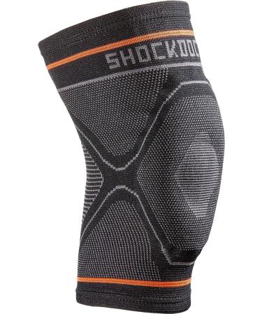 Shock Doctor Knee Support Sleeve - Large Compression Sleeve for Arthritis Pain Relief and Patella Alignment - Includes Gel Buttress - Men & Women (1 Unit) - Buy Online on GoSupps.com