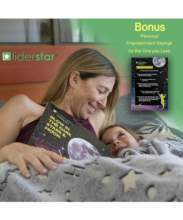 Glow in The Dark Stars for Ceiling Glow in The Dark Stars and Moon Wall Decal for Child's Rooms Wall Decor 220 Big Bright Fluorescent Stars Perfect for Kids Nursery Bedroom (Green) - Buy Online on GoSupps.com