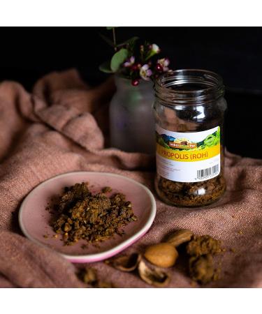 Buy ImkerPur Propolis 100g - Antibacterial Residue-Free Raw Propolis Directly from Apiary - Buy Online on GoSupps.com