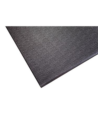 Supermats Heavy Duty Equipment Mat 20GS Made in U.S.A. for Indoor Cycles Exercise Upright Bikes and Steppers (2 Feet x 3 Feet 10 In) (24-Inch x 46-Inch) (60.96 cm x 116.84 cm) , Black
