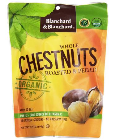Blanchard & Blanchard Whole Chestnuts, Roasted & Peeled, 5.2 oz