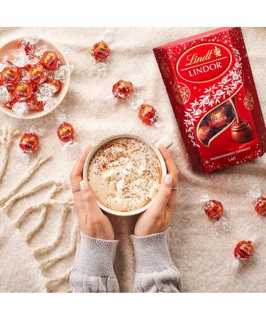 Lindt - Lindor Christmas Edition Milk Cornet - 200 g Pack of 2 - Buy Online on GoSupps.com