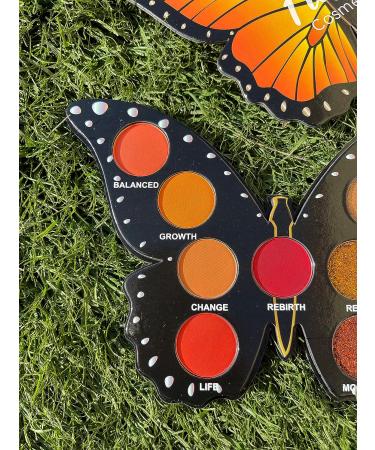 Fusha Monarch Butterfly Eyeshadow Palette - Vibrant Pigments for Stunning Eye Looks - Buy Online on GoSupps.com