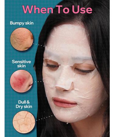 BANOBAGI Vita Genic Jelly Cica Face Masks Beauty w/Essence & 11 Vitamin Complex | Korean Face Mask Skin Care Sheet | Moisturizing Face Mask Facial Care for All Skin Types (1.8 fl oz 10 Sheets) - Buy Online on GoSupps.com