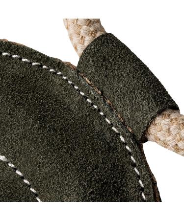Sniffing Friends Dog Toy - Bella Leather Frisbee with Rope for Dogs - Ideal Throwing Toy for Playtime - Buy Online on GoSupps.com