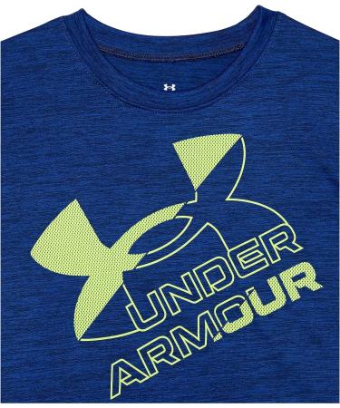 Under Armour Boys Royal Mesh Sleeve Tee & Short Set 4T - Lightweight & Breathable - Buy Online on GoSupps.com