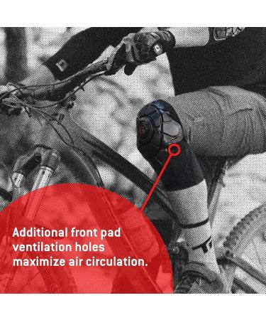 G-Form Pro-X2 Mountain Bike Elbow Pads - Adult Large Black Logo | Elbow Compression Sleeve for Support - Buy Online on GoSupps.com