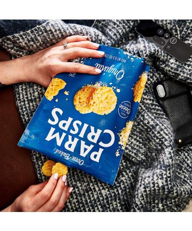 ParmCrisps Original 100% Real Parmesan Cheese - Keto, Low Carb, High Protein Snacks | 12 Pack (1.75 Oz Each) - Buy Online on GoSupps.com