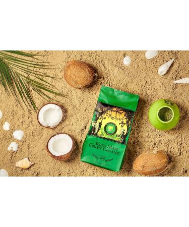 Organic Green Mate Tea 1 kg - Premium Yerba Mate Loose Leaf 95% Large Leaves Traditionally Harvested & Dried | Authentic Brazilian Tea - Buy Online on GoSupps.com