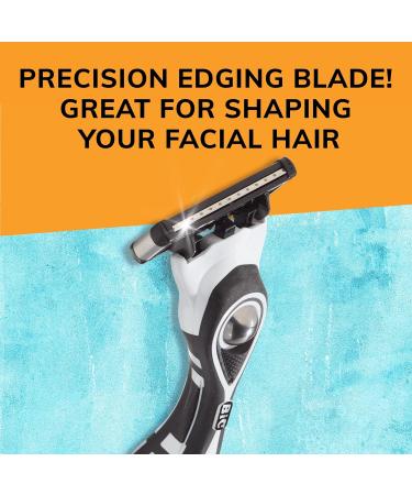 BIC Flex 5 Refill Cartridges for Men - 12 Long Blade Razors for Smooth Comfortable Shaving - Buy Online on GoSupps.com