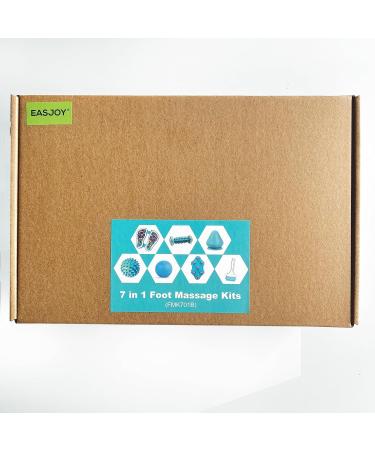 Foot Massager Set - Hedgehog Ball Massage Roller & Fascia Tools for Ultimate Foot Relief | FMK701B - Buy Online on GoSupps.com