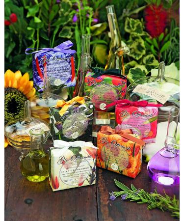 Nesti Dante Gli Officinali Soap - Hydrangea & Rhubarb 7oz | Tonic & Energizing | Shop Internationally - Buy Online on GoSupps.com