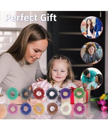 Steemjoey 12-Piece Massager Set - Anti-Stress Finger Massage Rings & Acupressure Tools for Wellness | Perfect for Young Adults - Buy Online on GoSupps.com