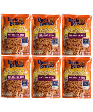 Uncle Ben's, Ready Rice, Red Beans & Rice, 8.5oz (Pack of 6)