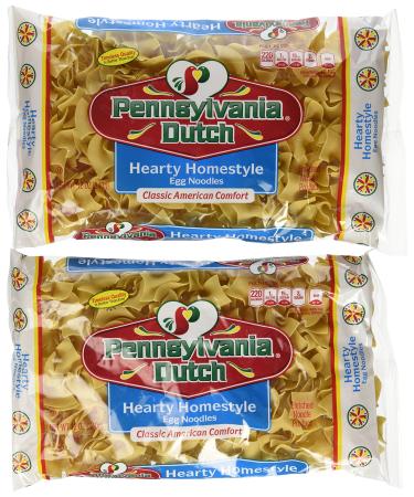 Pennsylvania Dutch Hearty Homestyle Egg Noodles, 12 Oz. Bag (Quantity of 2)