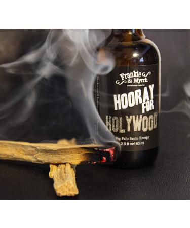 Frankie & Myrrh Palo Santo Smudge Spray | Hooray for Holywood | Crystal Cleansing Energy Rejuvenation Meditation | 100% Pure Essential Oil Mist (Sustainably Sourced) - Buy Online on GoSupps.com