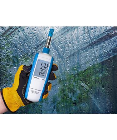 Peaktech 5039 Professional Room Temperature & Humidity Measuring Device - Digital Thermometer & Hygrometer with LCD Display for Optimal Living Climate - Buy Online on GoSupps.com