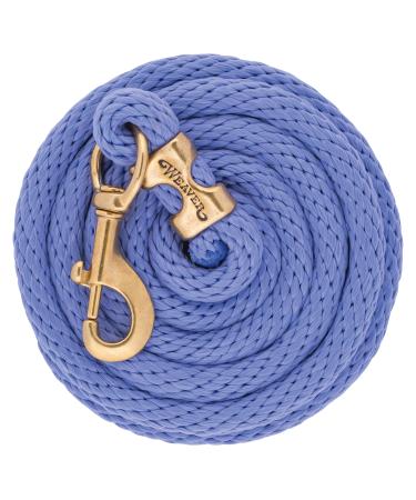 Weaver Leather Poly Lead Rope with Solid Brass 225 Snap Coral/French Blue/Mint/Lavender 1.5cm x 3m