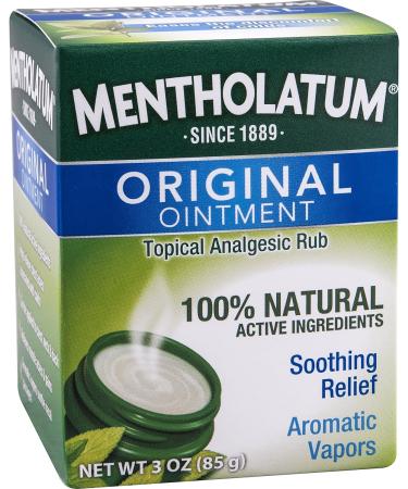 Mentholatum Ointment 3 Ounce - Pack of 4 | Pain Relief Ointment for Muscles & Joints - Buy Online on GoSupps.com