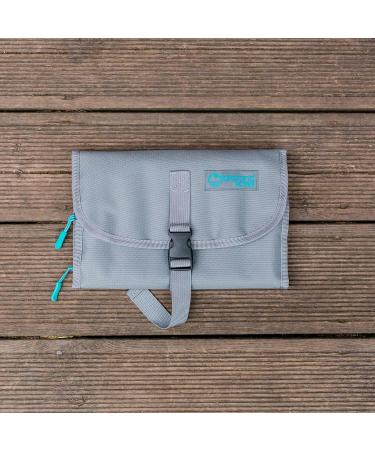 Lakeland Active Eskdale Fold Out Hanging Travel Toiletry Bag - Grey | Men & Women's Organizer - Buy Online on GoSupps.com