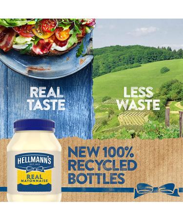 Hellmann's Gluten-Free Real Mayo 30 oz 3-Count Pack - Made with 100% Cage-Free Eggs for Sandwiches and Simple Meals - Buy Online on GoSupps.com