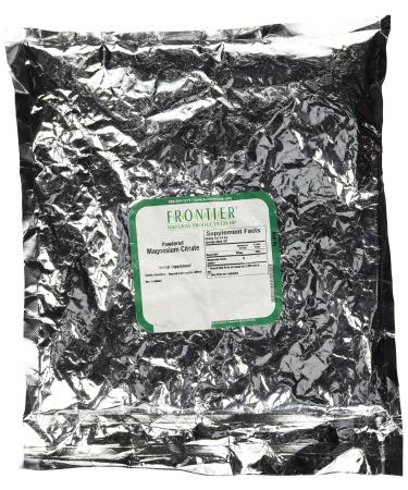 Frontier Co-op Magnesium Citrate Powder | 1 lb. Bulk Bag