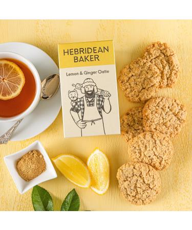 Hebridean Baker - Lemon and Ginger Oaties 150g - Buy Online on GoSupps.com