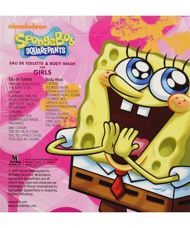 Marol & Son SpongeBob Girl Perfume for Children - 3.4 oz - Buy Online on GoSupps.com