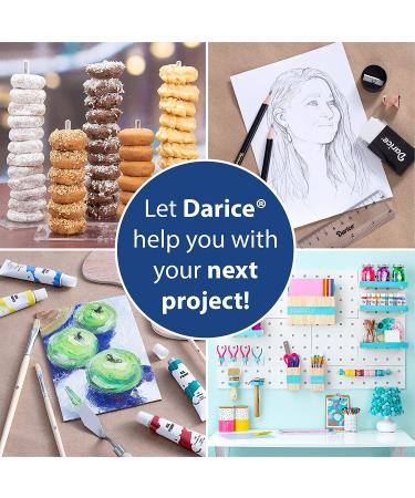 Darice 10-Piece 4x4-Inch Clear Square Plastic Canvas Shapes - Buy Online on GoSupps.com