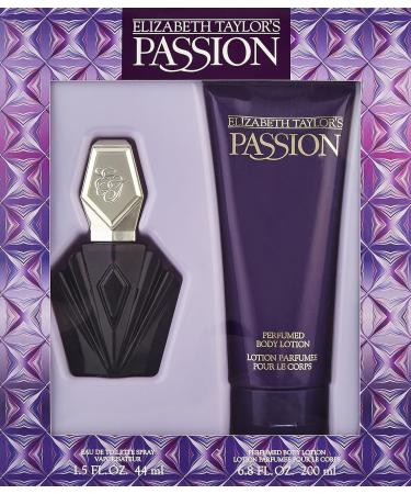 Elizabeth Taylor Passion Women's 2 Piece Gift Set 1.5 Ounce - Buy Online on GoSupps.com