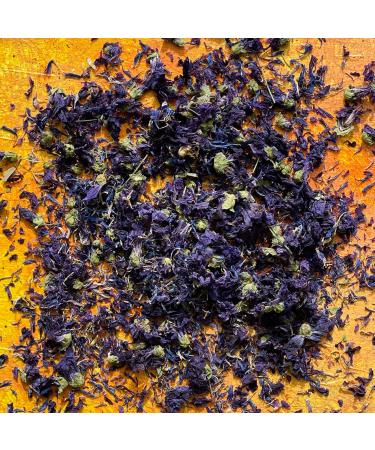 'Melody Blue' - 50g- Dried Edible Flower Petals - Blue Cornflower and Purple Mallow - Food Grade - Culinary - Cake - Bake - Decoration (342) - Buy Online on GoSupps.com