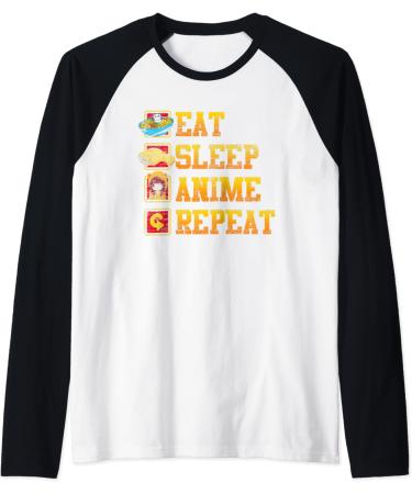 Otaku Kawaii Japanese Ramen Noodles Manga Funny Anime Raglan Baseball Tee