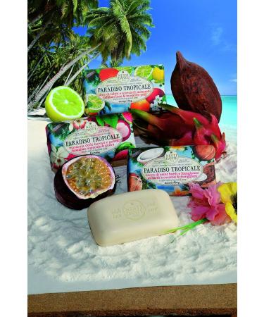 NESTI DANTE Paradiso Tropicale Hawaiian Maracuja & Guava Soap 250 g - Buy Online on GoSupps.com