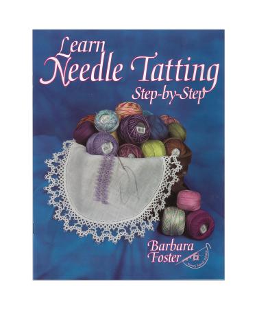 Handy Hands Tatting Book, Blue 1-Pack Blue