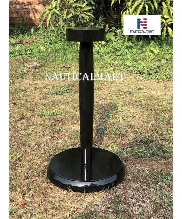 Wooden Helmet Stand - Medieval Roman Viking Mask Display Stand - Buy Online on GoSupps.com