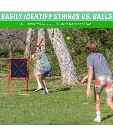 GoSports Baseball Strike Zone Target - 30 x 28 - Ideal for Wiffle Ball and Blitzball - Buy Online on GoSupps.com