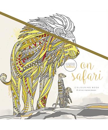 Kaisercraft On Safari Coloring Book,