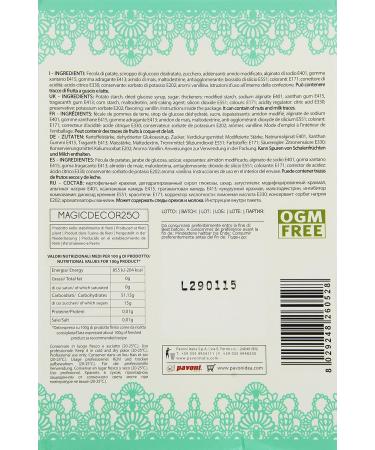 Pavoni Italia SPA Magic Decor Powder 250g - Premium Cake & Pastry Decoration | International Shipping Available - Buy Online on GoSupps.com