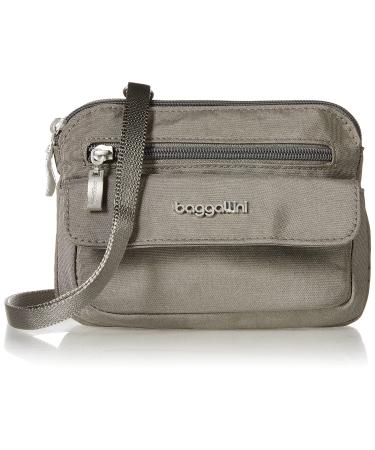 Baggallini Modern Everywhere Mini One Size Sterling Shimmer