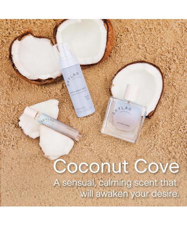 Skylar Coconut Cove Hair & Body Mist | Hypoallergenic & Clean Fragrance | Vegan Cruelty Free and Safe For Sensitive Skin | 80 ML 2.7 Fl Oz - Buy Online on GoSupps.com