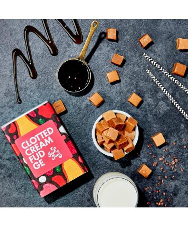 Josh & Jim's Fudge Selection Pack Clotted Cream Fudge Caramel Sea Salt Fudge Fudge Selection Variety Multipack Traditional British Recipe Suitable For Vegetarians 3x150g - Buy Online on GoSupps.com